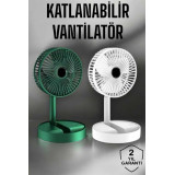 Katlanabilir Şarjlı Mini Fan 3 Kademeli Hız Ayarlı Taşınabilir