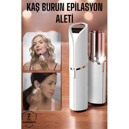 Yüksek Performanslı Hassas Ciltler İçin Tasarlanmış Yüz Kaş Epilatörü