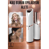 Yüksek Performanslı Hassas Ciltler İçin Tasarlanmış Yüz Kaş Epilatörü