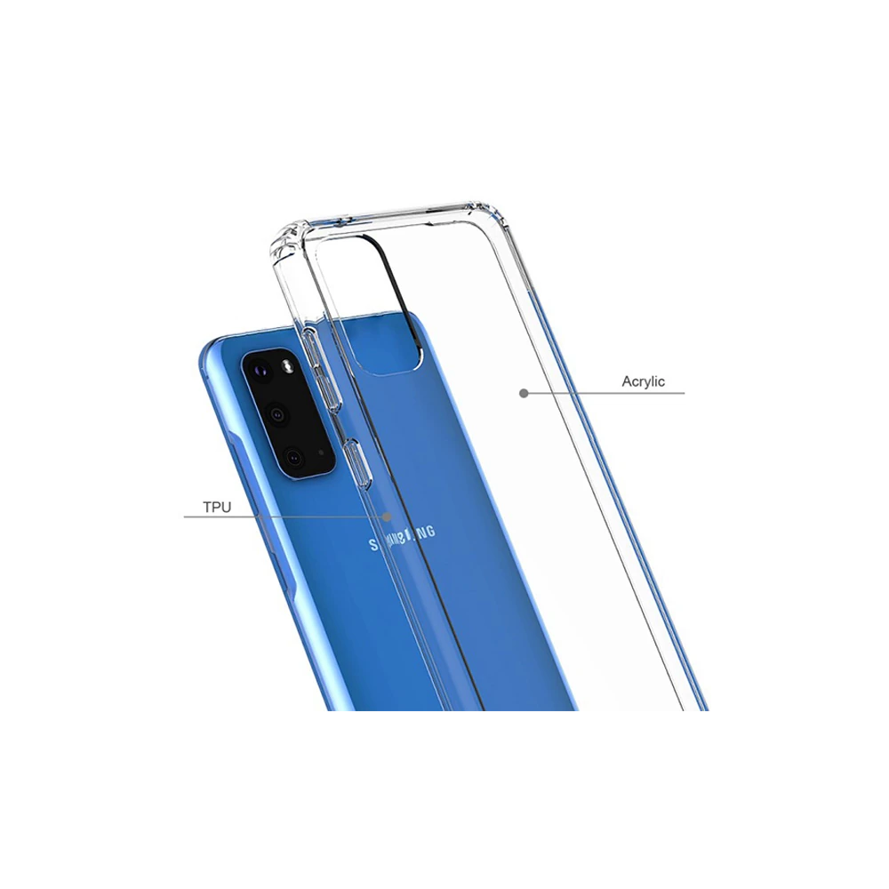 Ally Samsung Galaxy S20 Anti-Drop Darbe Emici Silikon Kılıf