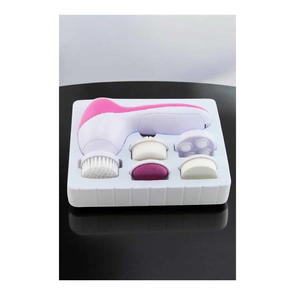 Taşınabilir Yüz Temizleme Cihazı Masaj Peeling Temizlik 5 Başlıklı