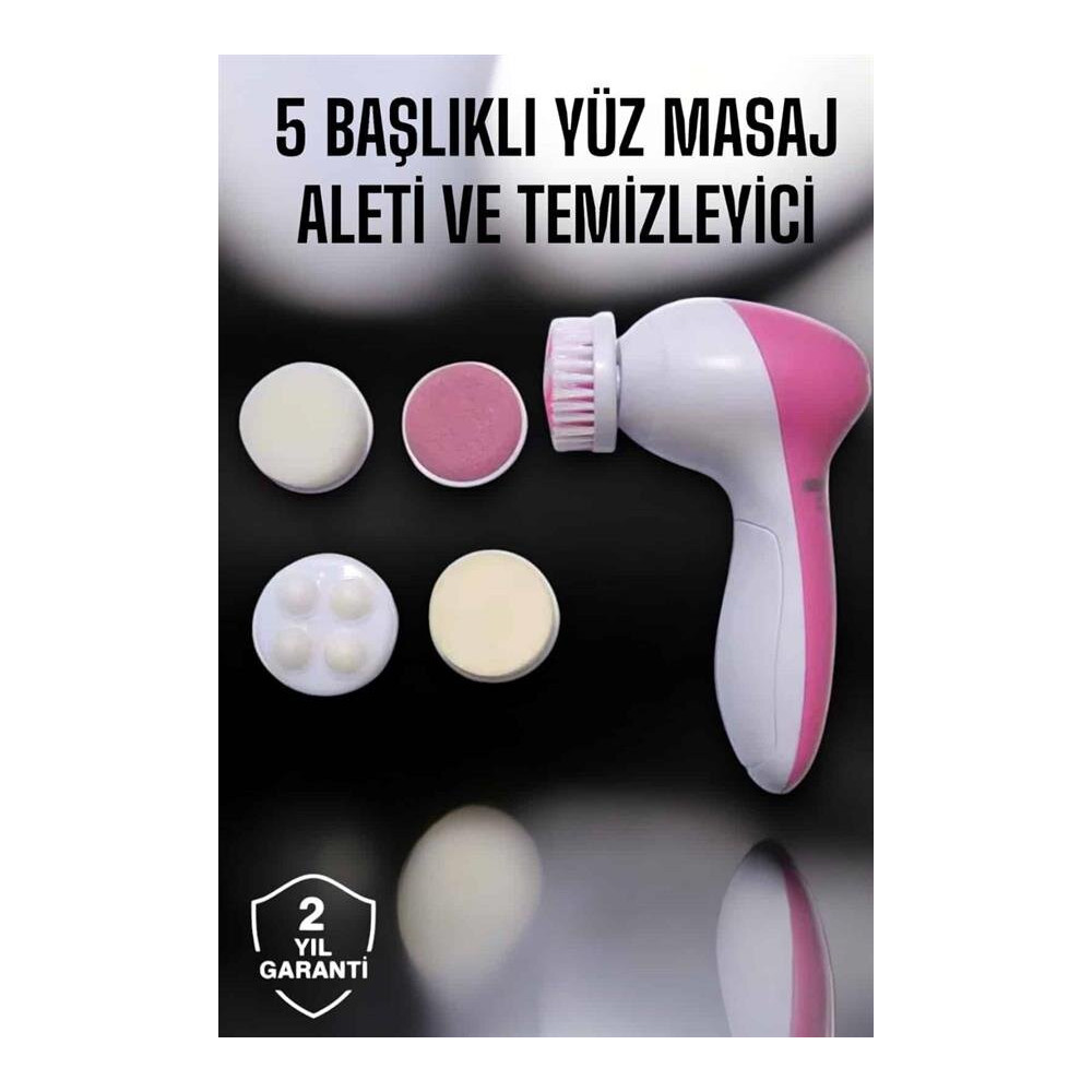 5 Fonksiyonlu Kablosuz Yüz Temizleme Cihazı ile Derinlemesine Cilt Bak