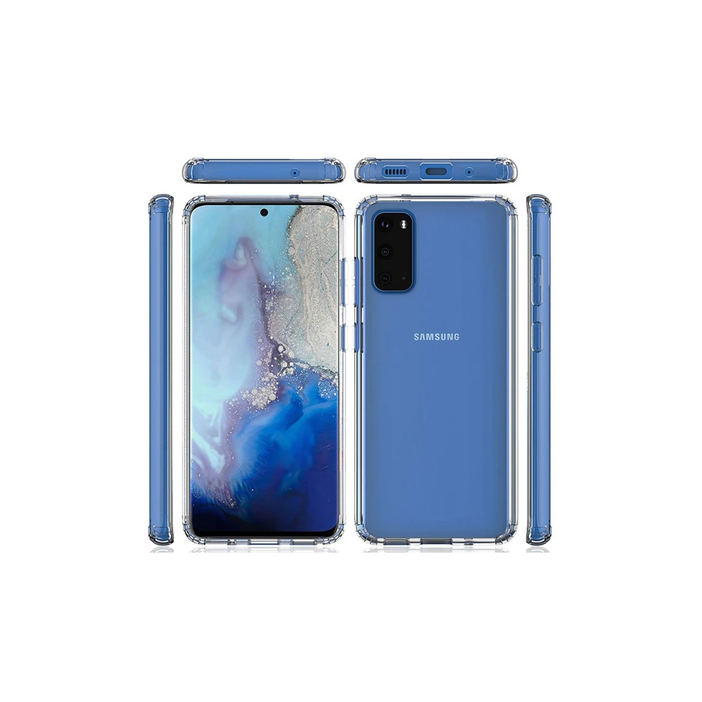 Ally Samsung Galaxy S20 Anti-Drop Darbe Emici Silikon Kılıf