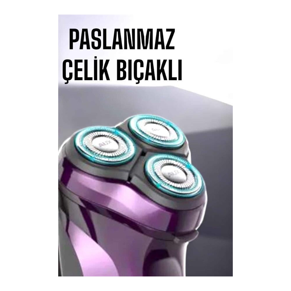Profesyonel Şarjlı Saç ve Sakal Tıraş Makinesi Hassas Kesim