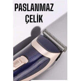 Profesyonel Şarjlı Saç ve Sakal Kesme Makinesi – Unisex 12 mm Ayarlana
