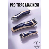 Profesyonel Şarjlı Saç ve Sakal Kesme Makinesi – Unisex 12 mm Ayarlana