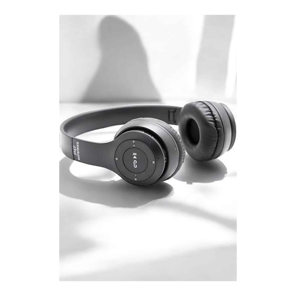 Kulak Üstü TF Kart ve AUX Destekli Ergonomik Bluetooth Kulaklık