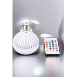 Kablosuz Bluetooth Hoparlör Led Lamba