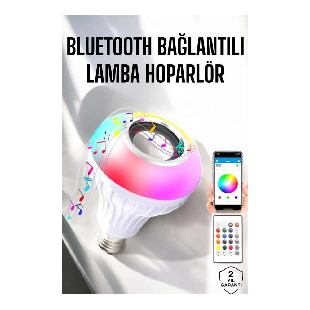 Lamba Led Hoparlör Dayanıklı ve Uzun Ömürlü Bluetooth Hoparlör