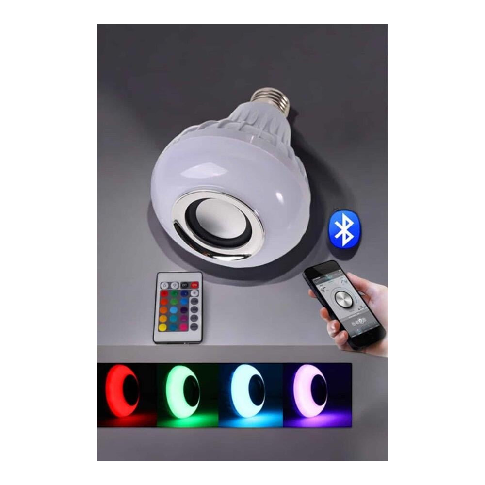Lamba Led Hoparlör Dayanıklı ve Uzun Ömürlü Bluetooth Hoparlör