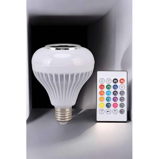 Lamba Led Hoparlör Dayanıklı ve Uzun Ömürlü Bluetooth Hoparlör
