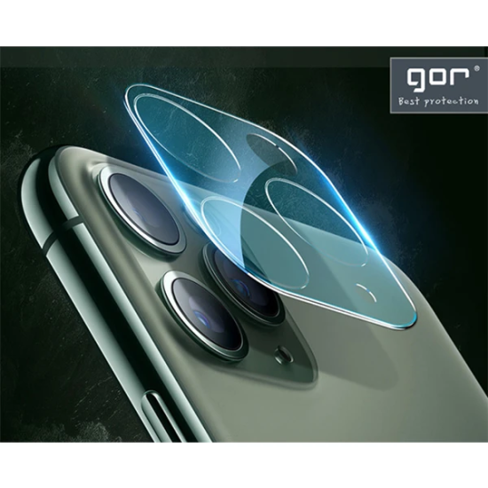 GOR İPhone 11 Pro/ 11 Pro Max Tempered Kamera Koruma Cam 2adet Set