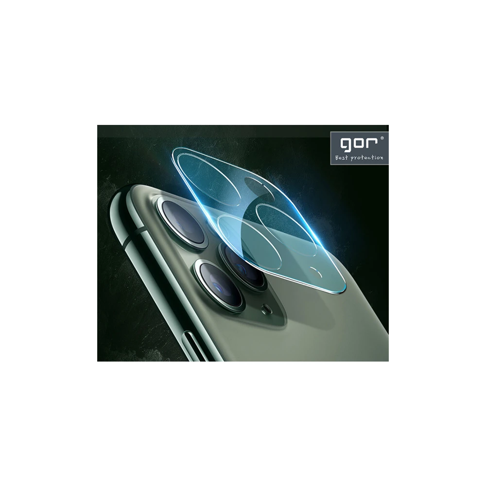 GOR İPhone 11 Pro/ 11 Pro Max Tempered Kamera Koruma Cam 2adet Set