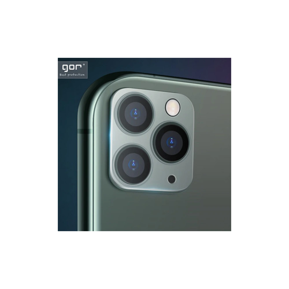 GOR İPhone 11 Pro/ 11 Pro Max Tempered Kamera Koruma Cam 2adet Set