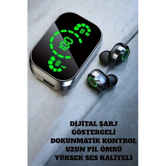 Bluetooth Kulaklık Mikrofonlu Dokunmatik Kontrol ANC Özelliği