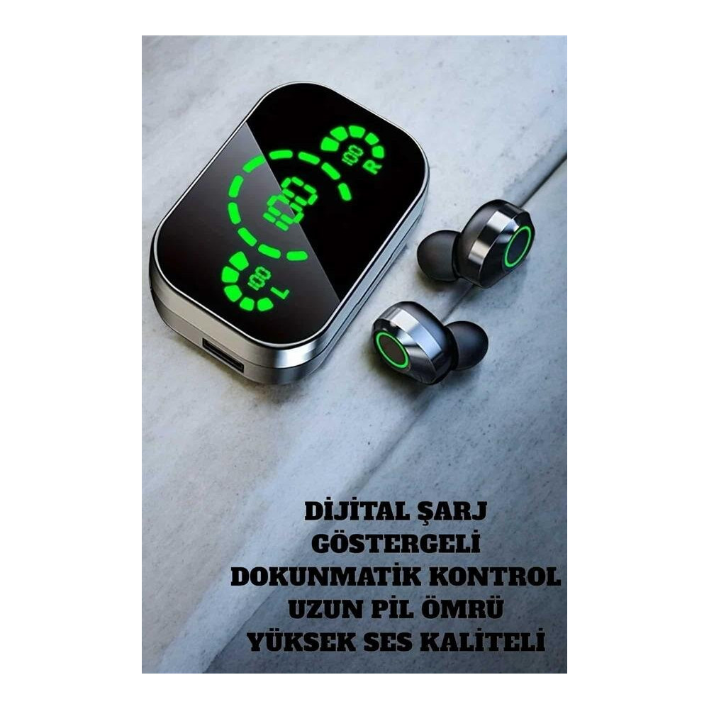 Bluetooth Kulaklık Mikrofonlu Dokunmatik Kontrol ANC Özelliği