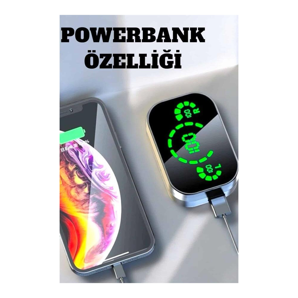 Bluetooth Kulaklık Çift Telefon Desteği ve Suya Dayanıklı Powerbankli