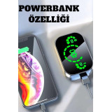 Bluetooth Kulaklık Çift Telefon Desteği ve Suya Dayanıklı Powerbankli