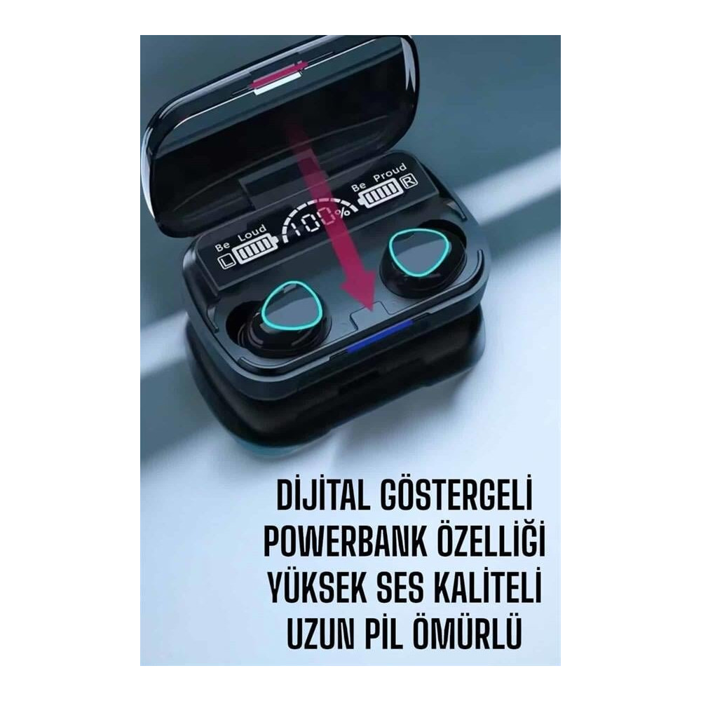 Bluetooth Bağlantılı Suya Dayanıklı Uzun Pil Ömürlü Kablosuz Kulaklık