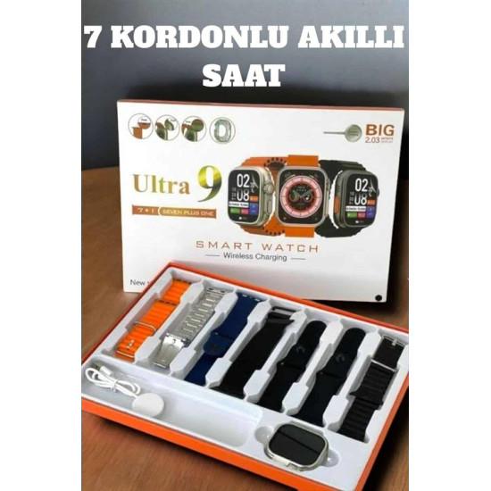 Saat Bluetooth Bağlantılı 2.09 İnç HD Ekran ve Çok Yönlü Sağlık Takibi