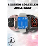 Akıllı Saat Adım Sayar Kalp Atışı İzleme Dokunmatik Bluetooth Bağlantı