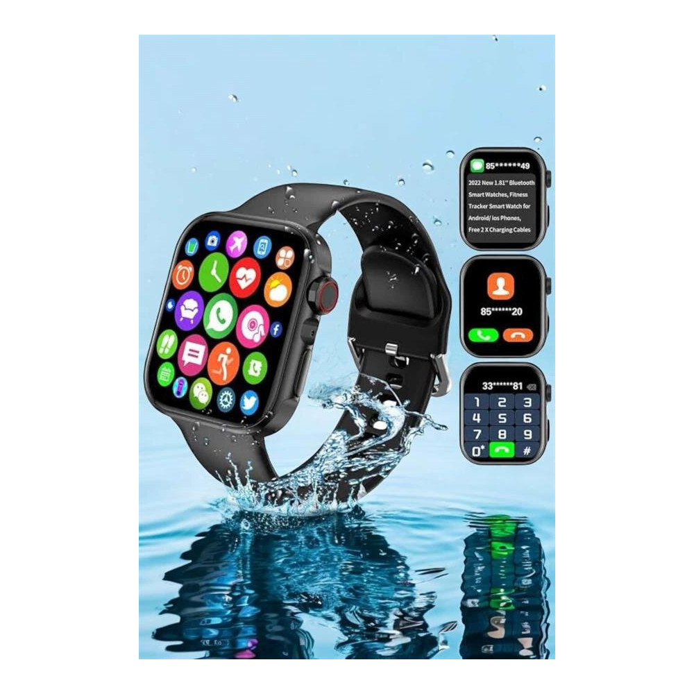 Akıllı Saat Bluetooth Bağlantı ve 24 Saat Sağlık İzleme GPS Arama Ceva