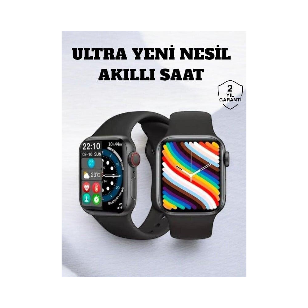Akıllı Saat iOS ve Android ile Uyumlu Şık ve Çok Fonksiyonlu