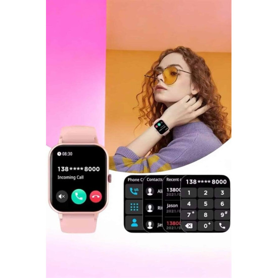 Akıllı Saat iOS ve Android ile Uyumlu Şık ve Çok Fonksiyonlu