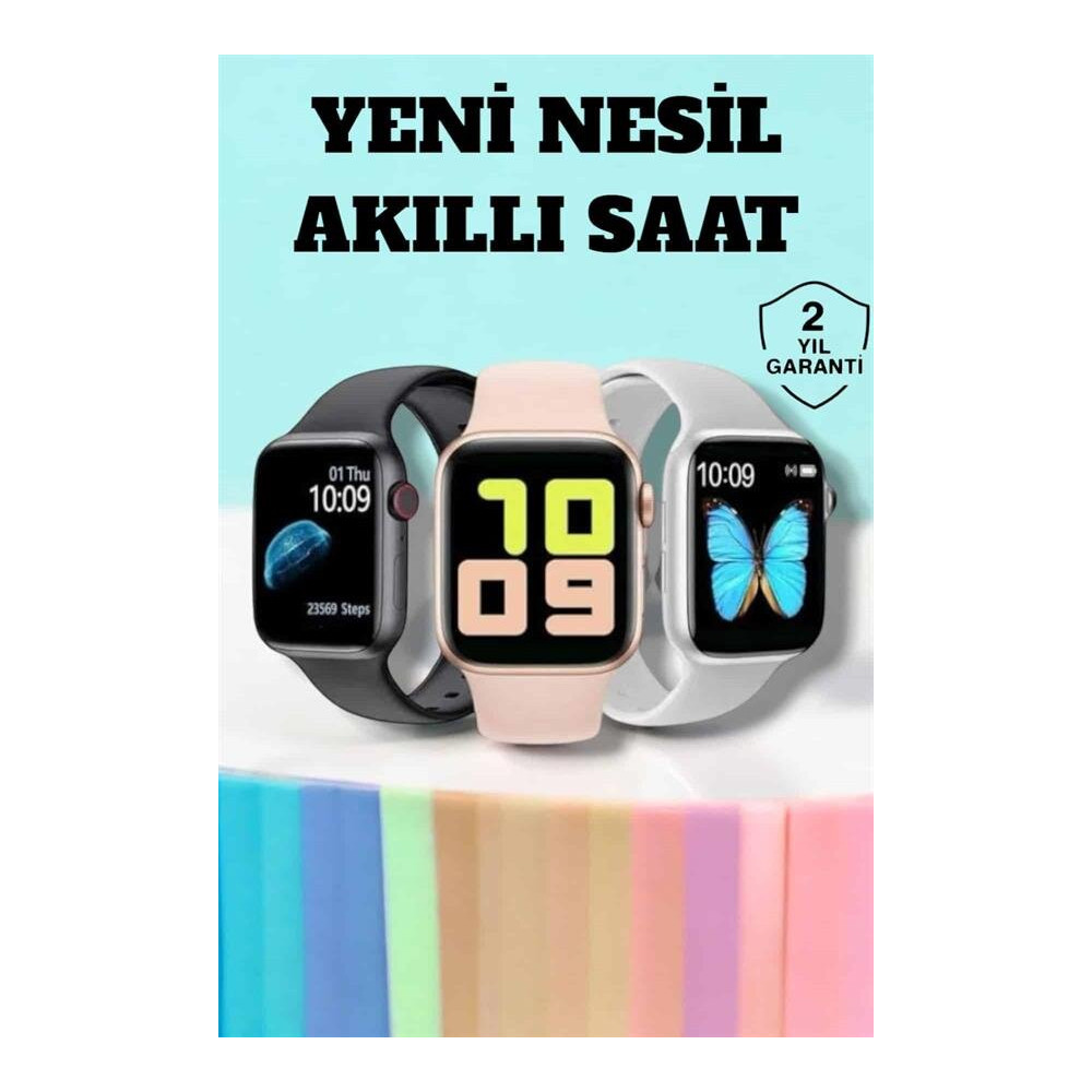 Akıllı Saat Arama Cevaplayan Dokunmatik Ekran Bleutooth Bağlantılı