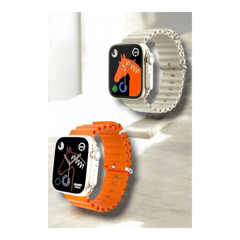 49MM Ekranlı Kan Basıncı ve Adımsayar Özellikli Bluetooth Akıllı Saat