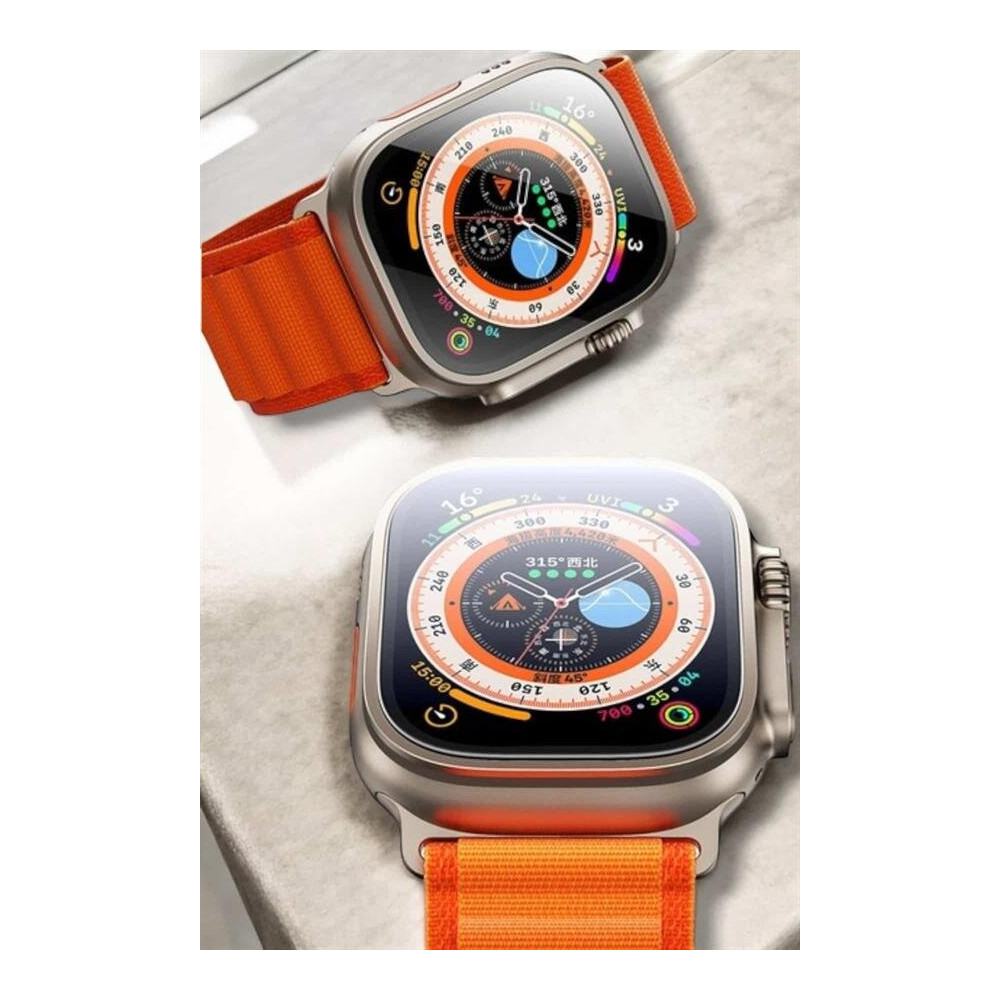 49MM Ekranlı Kan Basıncı ve Adımsayar Özellikli Bluetooth Akıllı Saat