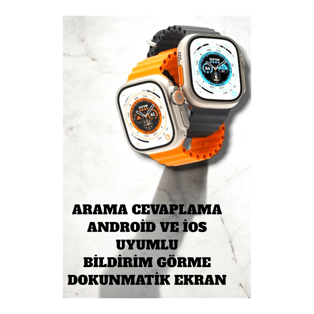 Uyku ve Nabız Takipli Wireless Şarjlı Akıllı Saat Android ve iOS Uyuml