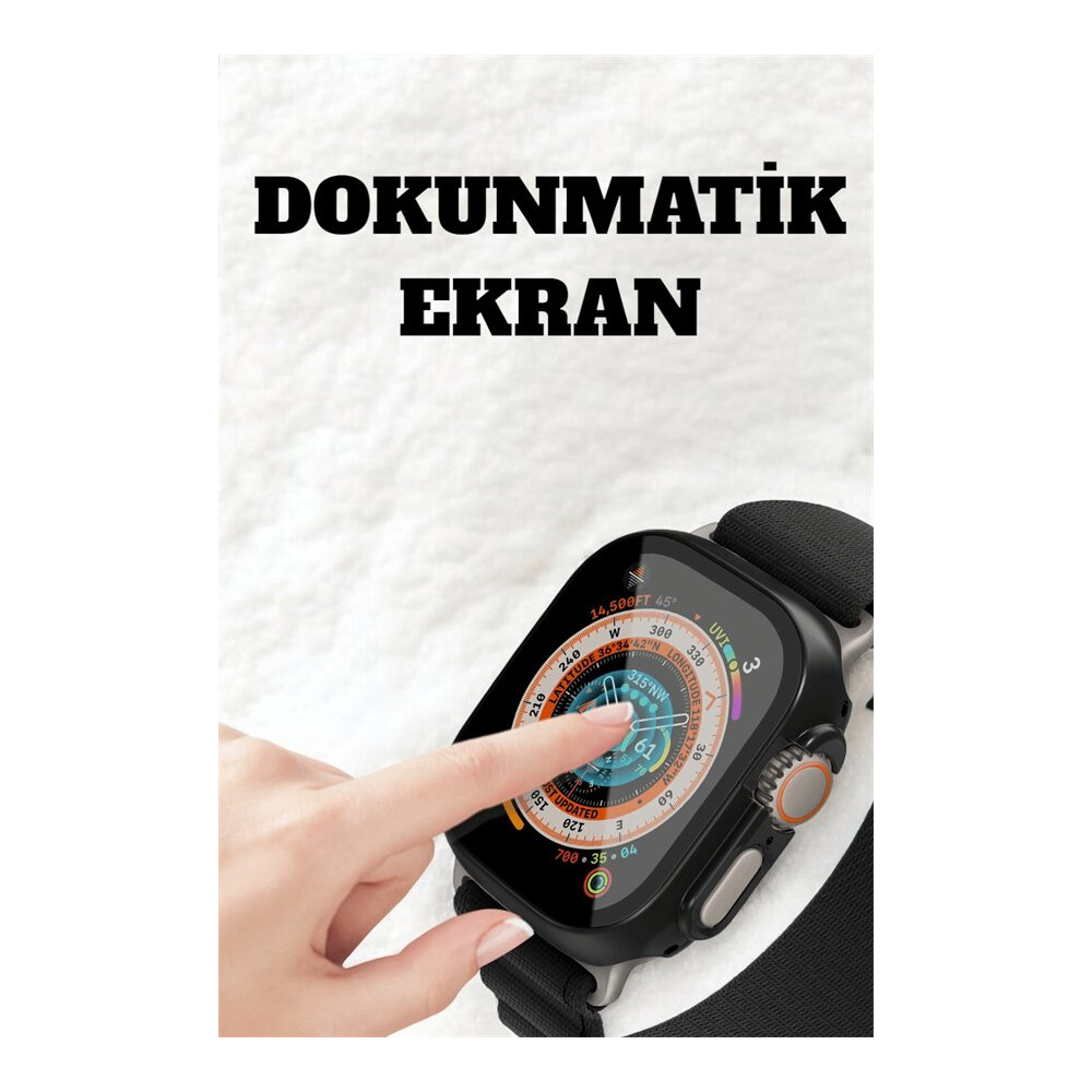 Uyku ve Nabız Takipli Wireless Şarjlı Akıllı Saat Android ve iOS Uyuml
