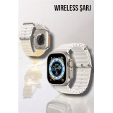 Bluetooth Bağlantılı 49MM Dokunmatik Akıllı Saat Sağlık ve Spor Takip 