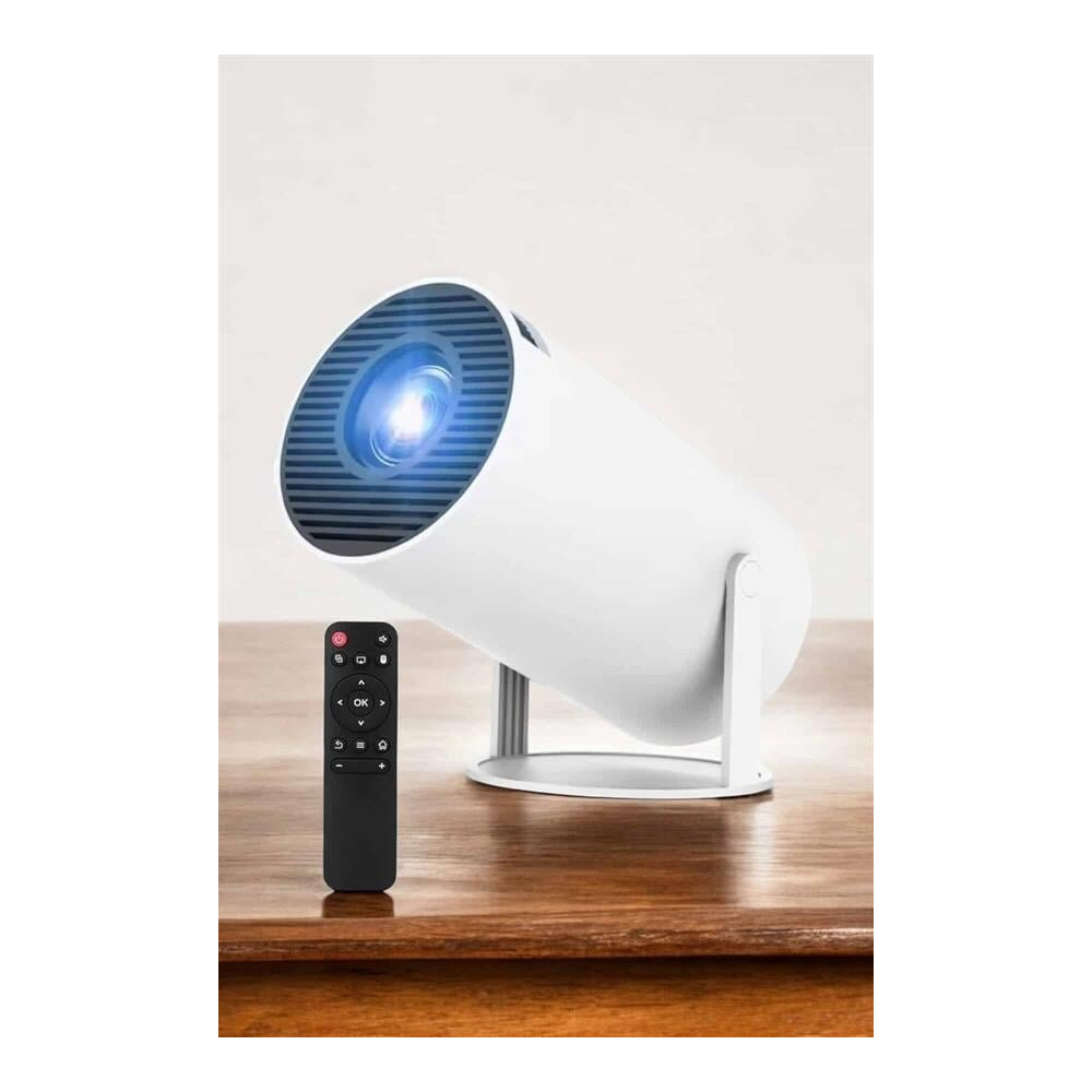 4K Uyumlu 130 İnç Full HD Projeksiyon Cihazı ve Kablosuz Aktarım Özell