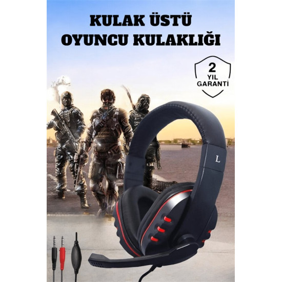 Mikrofonlu Gürültü Engelleyici ve Dayanıklı Kulaklık: Oyun Performansı