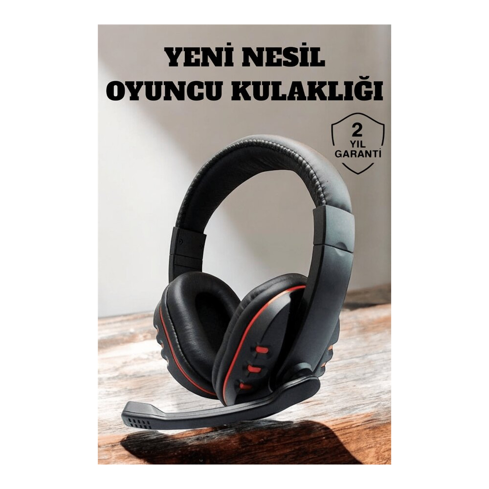 Güçlü Bass ve Suya Dayanıklı Kablolu Oyuncu Kulaklığı ile Kesintisiz D