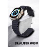 Bluetooth Bağlantılı Nabız Kan Basıncı Oksijen Ölçer Akıllı Saat