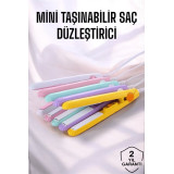 180°C Isı ve Uzun Süre Kalıcı Düzlük Sağlayan Mini Saç Düzleştirici