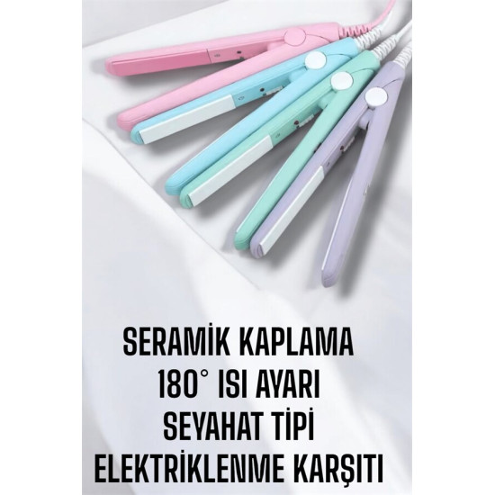 Kompakt ve Hafif: Elektriklenme Karşıtı Mini Saç Düzleştirici