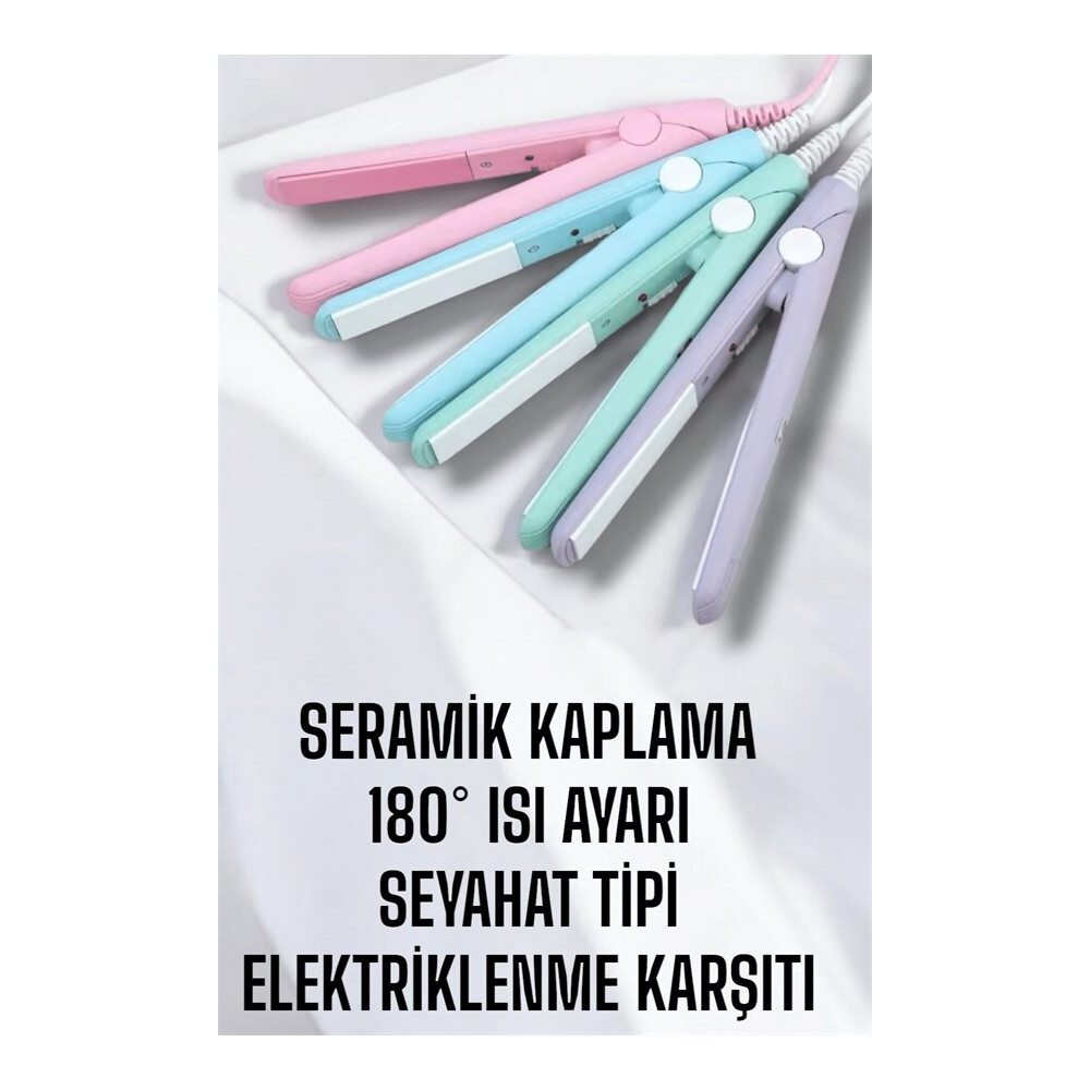 Kompakt ve Hafif: Elektriklenme Karşıtı Mini Saç Düzleştirici
