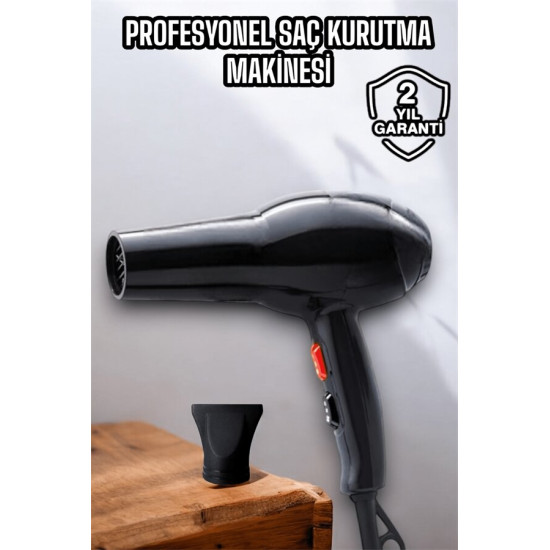 2200 Watt Profesyonel Saç Kurutma Makinesi AC Motorlu Yüksek Performan