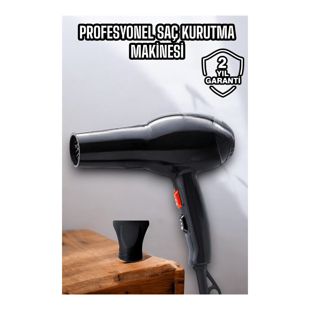 2200 Watt Profesyonel Saç Kurutma Makinesi AC Motorlu Yüksek Performan