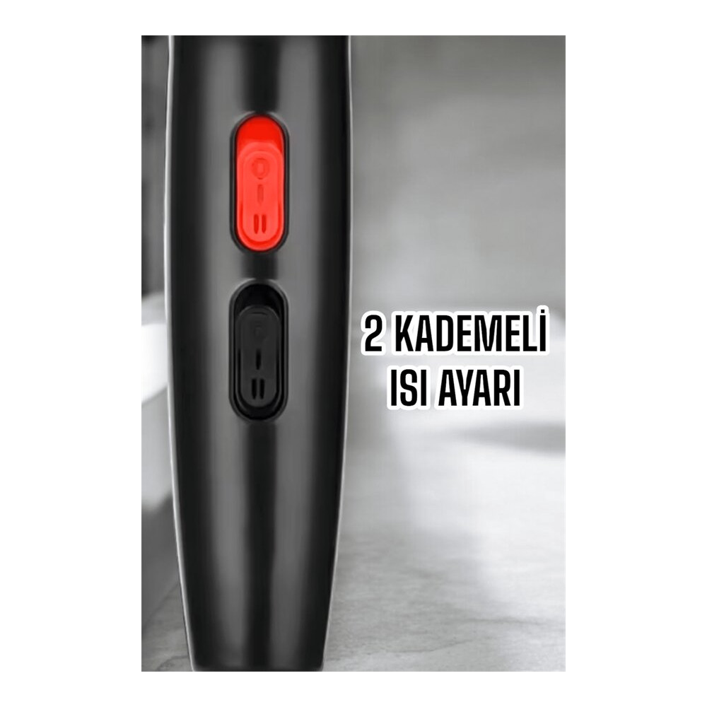 2200 Watt Profesyonel Saç Kurutma Makinesi AC Motorlu Yüksek Performan