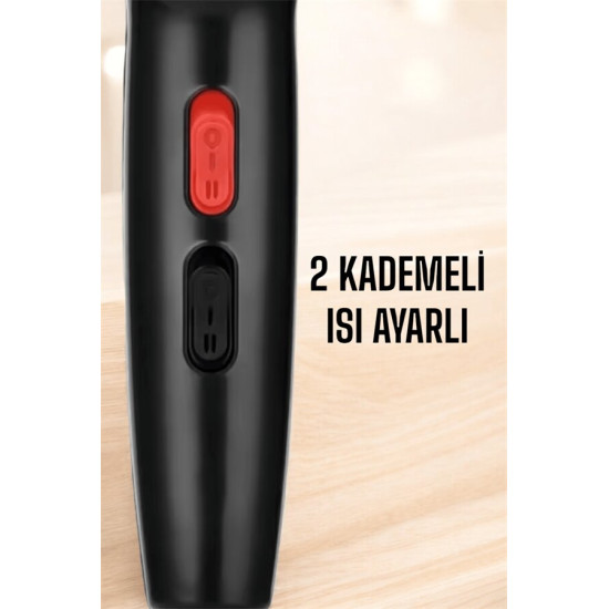 Soğuk Üfleme Özellikli 2200W Profesyonel Fön Makinesi