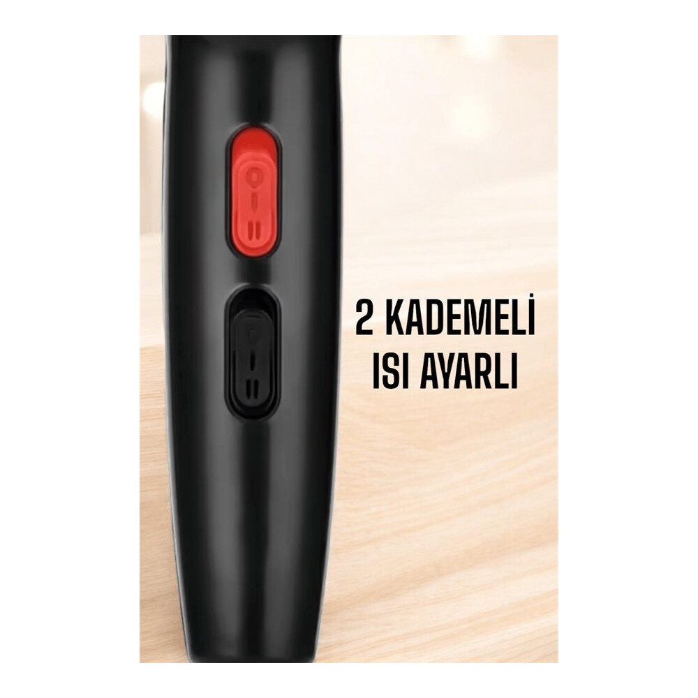 Soğuk ve Sıcak Üfleme Özellikli AC Motorlu Saç Kurutma Makinesi