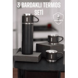 500 ml Kapasiteli Taşınabilir Basınçlı Termos Seti Günlük Kullanım içi