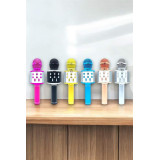 Taşınabilir Bluetooth Karaoke Mikrofon: Hafıza Kart Girişli Etkileyici
