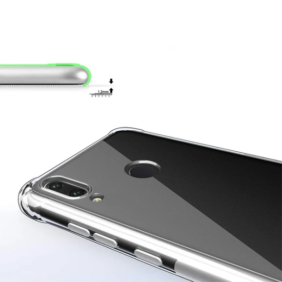Huawei Y7 2019Y7 Prime 2019 Anti-Drop Darbe Emici Silikon Kılıf