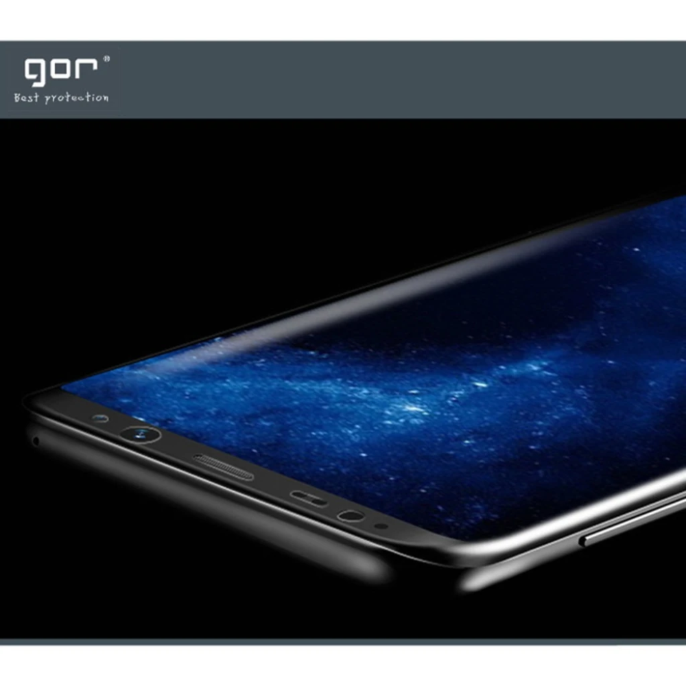 Gor Galaxy Note 7 Fan 3D Kavisli Darbe Emici Full Ekran Koruyucu 2 Ade